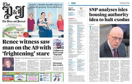 The Press and Journal Moray – September 23, 2022