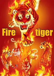 Fire tiger