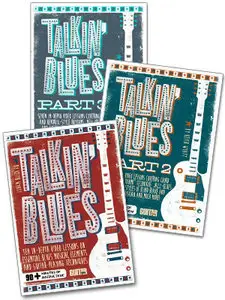 Guitar World DVD: Talkin' Blues DVD - Triple Pack with Keith Wyatt (2015)