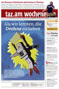 Tageszeitung TAZ vom 13 September 2014