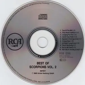 Scorpions - The Best of the Scorpions, Vol. 2 (1984)