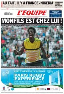 L'Équipe.Mardi 02 Juin 2009