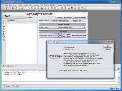 Synopsys Synplify with Design Planner L-2016.03-SP1