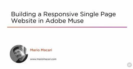 Building a Responsive Single Page Website in Adobe Muse (2016)