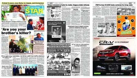 The Philippine Star – Septiyembre 20, 2017