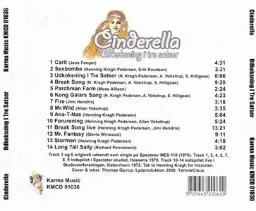 Cinderella - Udkoksning I Tre Satser (1970) [Reissue 2006]