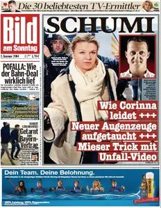 Bild am Sonntag, 05. Januar 2014
