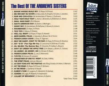 The Andrews Sisters - The Best Of... (1994) {Blue Moon}