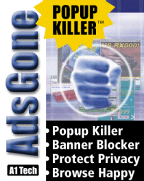 AdsGone Spyware Blocker and Popup Killer 2008 v7.1.0.1