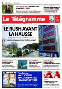 Le Télégramme Dinan - Dinard - Saint-Malo – 15 novembre 2022