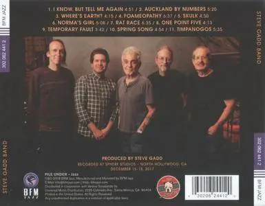 Steve Gadd Band - Steve Gadd Band (2018)