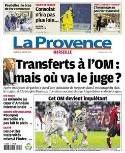 La Provence du Samedi 24 Janvier 2015