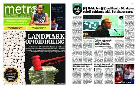 Metro Philadelphia – August 27, 2019