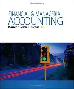 Financial & Managerial Accounting: Student's Book, 13th edition