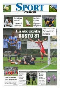 La Prealpina Sport - 24 Ottobre 2016