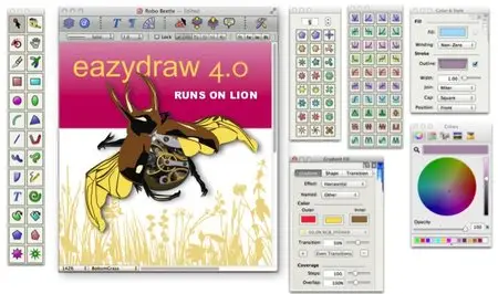EazyDraw v4.3.0 Mac OS X
