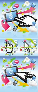 Business Backgrounds Vector 2
