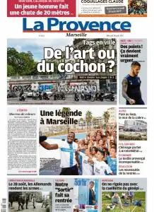 La Provence Marseille du Mercredi 28 Août 2019