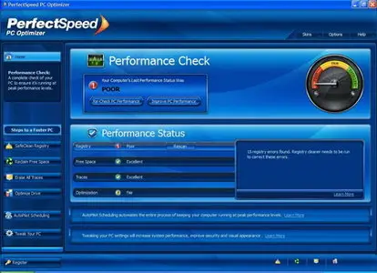 Raxco PerfectSpeed PC Optimizer 2.0 Build 104 Final