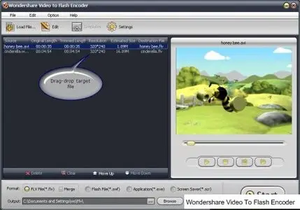Portable Wondershare Video To Flash Encoder 3.0.2