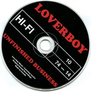 Loverboy - Unfinished Business (2014) Re-Up