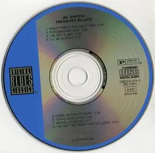 Al Smith - Hear My Blues (1959) {Prestige--Bluesville OBCCD-514-2 rel 1993}