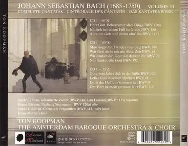 Ton Koopman, Amsterdam Baroque Orchestra & Choir - Johann Sebastian Bach: Complete Cantatas Vol. 20 [3CDs] (2005)