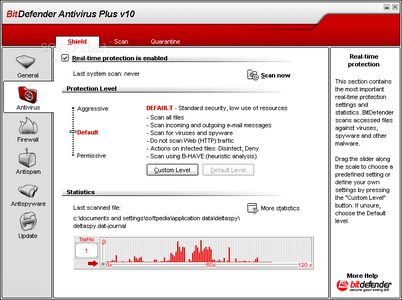 Download BitDefender 10 Build 108, 19.8mb RS Link