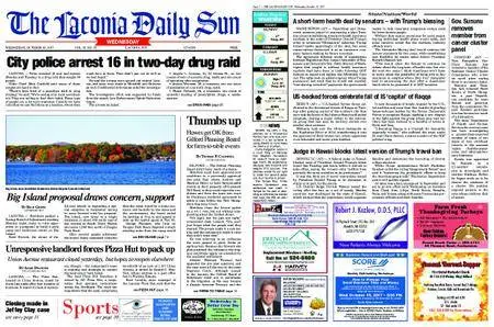 The Laconia Daily Sun – October 18, 2017