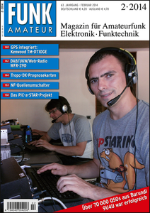 Funkamateur - Fachmagazin für Amateurfunk, Elektronik und Funktechnik Februar 02/2014