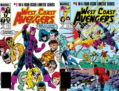 West Coast Avengers #1-4 (1984) Complete