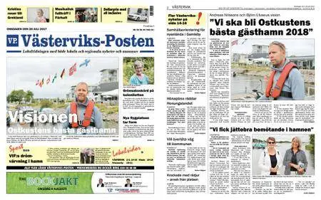 Västerviks-Posten – 26 juli 2017