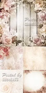 Stock Photo - Grunge Wedding Backgrounds