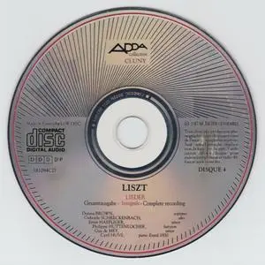 Franz Liszt - Lieder - Complete Recording (1987) {4CD Set, Adda AD484}