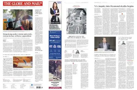 The Globe and Mail – November 18, 2019