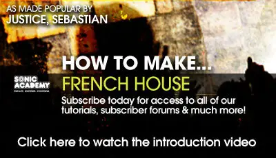 Sonic Academy How To Make French House with Cubase (2001)