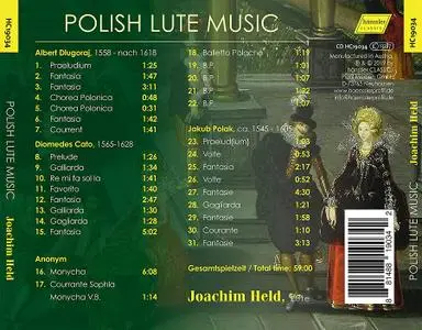 Joachim Held - Polish Lute Music of the Renaissance (2019)