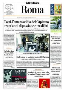 la Repubblica Roma – 16 giugno 2019