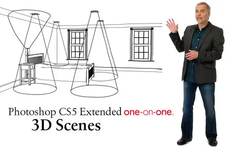 Photoshop CS5 Extended One-on-One: 3D Scenes [repost]