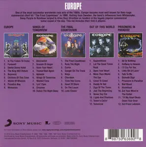 Original Album Classics: Europe (2015) [5CD Box Set]