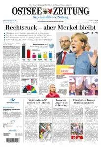 Ostsee Zeitung Grevesmühlener Zeitung - 25. September 2017