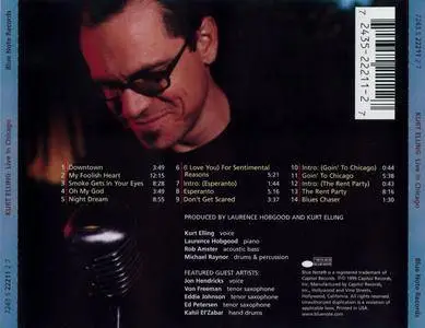 Kurt Elling - Live In Chicago (1999) {Blue Note 7243 5 22211 2 7}