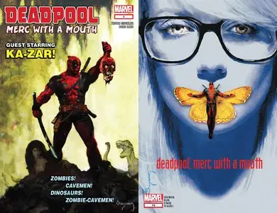 Deadpool - Merc With a Mouth #1-13 + TPB Cover (2009-2011) Complete