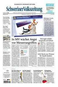 Schweriner Volkszeitung Gadebusch-Rehnaer Zeitung - 23. März 2018