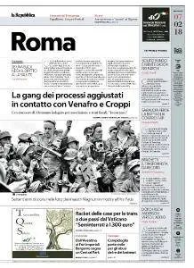 la Repubblica Roma - 7 Febbraio 2018