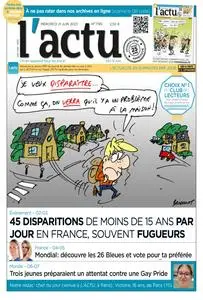 L'Actu – 21 juin 2023