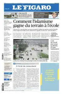 Le Figaro du Jeudi 31 Août 2017