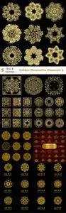 Vectors - Golden Decorative Elements 5