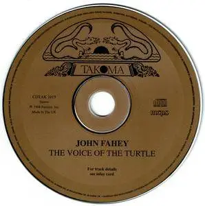 John Fahey - The Voice of the Turtle (1968) {Takoma CDTAK 1019 rel 1996}