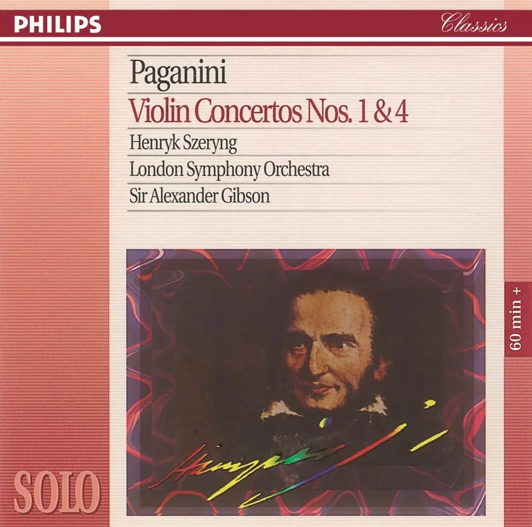 Henryk Szeryng - Paganini: Violin Concertos Nos. 1 & 4 (1995) / AvaxHome